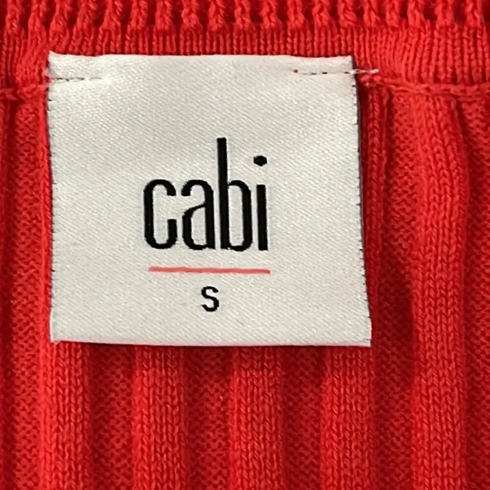 CAbi #5285 Trumpet Cardigan Red Size Small